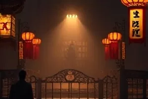 动画《深海邮差》横版海报，潜水邮包与发光水母群
